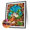 thumbnail image 1 of Cuadros Decorativos Kit de pintura de diamantes 5D, mosaico de diamantes redondo completo con pintura de cristal de Disney DIY DQrwqpou Nuevos Originales, 1 of 9