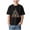 A1-Black, variant on sdbrld Boys Christmas Short Sleeve Graphic Crewneck T-Shirt for Kids Holiday Black Sizes 9-10 Years