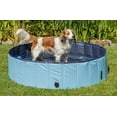 thumbnail image 4 of TRIXIE 31.5" Outdoor Splash Pool for Dogs, Foldable Playpen, Bathtub, Blue, Medium, 4 of 9