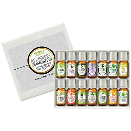 healing solutions beginners aromatherapy essential kit pack of 14 10ml walmart healing solutions beginners aromatherapy essential kit pack of 14 10ml walmart