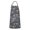 Highland Cow and-2, variant on Highland Cow and Hat Print Apron for Women with Pockets, Cotton Linen Waterproof Adjustable Apron for Kitchen Cooking Gardening BBQ Salon 33"x27"