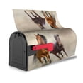 thumbnail image 3 of KLL Horses free run on desert Pattern Mailbox Covers,Magnetic Mailbox Waterproof Post Box Cover Post Letter Box Cover Decorations Standard Size-21x18 in, 3 of 8