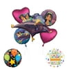 Mayflower Products Aladdin Birthday Party Supplies Princess Jasmine Balloon Bouquet Decorations