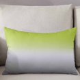 Green Grey Rectangle Decorative Throw Pillow Cover,Pillow Case Soft