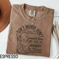 thumbnail image 2 of Unisex T-Shirt DON'T WORRY HONEY Cowboy Hat & Boots Country Style Design, 2 of 7