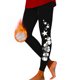 thumbnail image 4 of Pantalones de vestir mujer Gibobby cintura alta Leggings deportivos estampados navideños moda informal negro S, 4 of 5