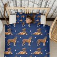 thumbnail image 3 of Cute Boxe Duvet Cover and Pillowcase Set for Single Bedding, Bedroom Accessories for Kids Teens, 3 of 5