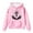 Pink, variant on Kids Hoodies for Boys Classic Plain Color Slim Fit Graphic Cute Preppy Crewneck Sweatshirt Pullover Top Summer