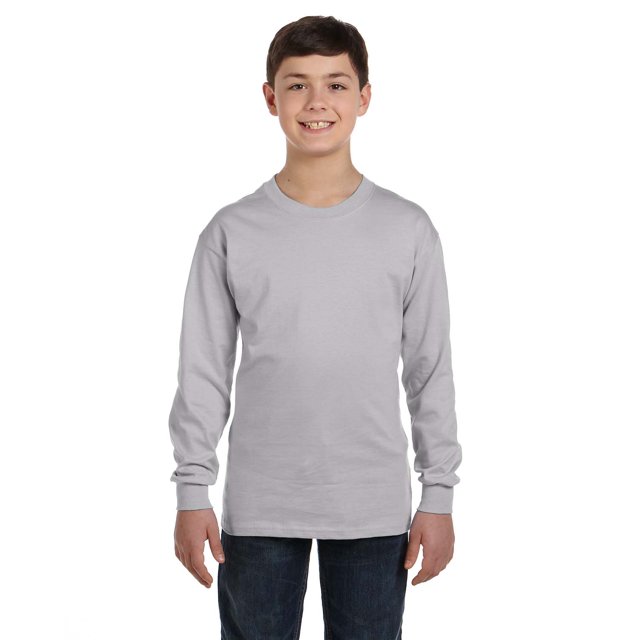 Gildan Heavy Cotton Youth Long Sleeve Tee