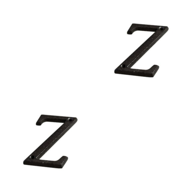 Transemion Durable And Rustproof Metal House Number Plaque For Stylish Door Decoration B17--Z 2Set