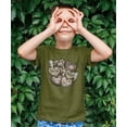 thumbnail image 3 of Boys Conversation Hearts Valentine's Day Shirt Country Camo Mama's Boy TShirt Military Green Shirt 4T, 3 of 8
