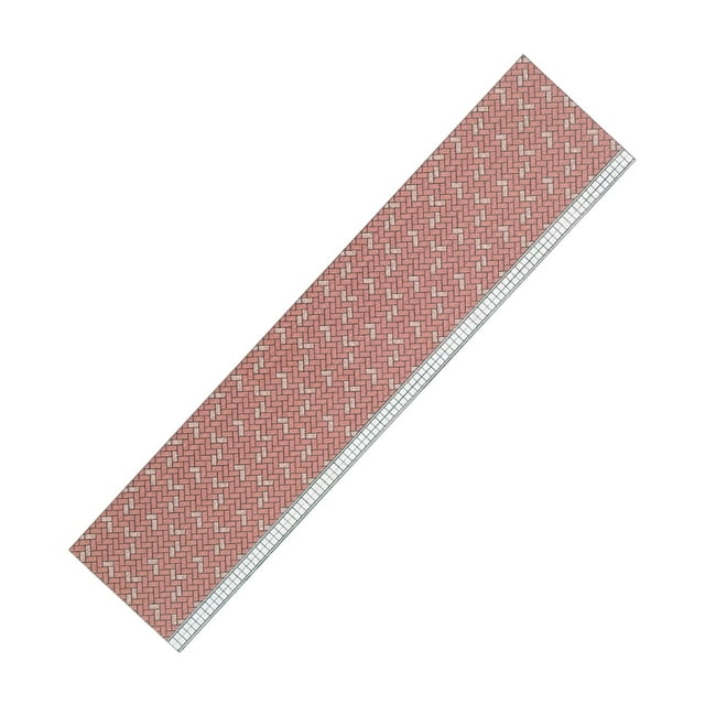 Baldosas para suelo de casa de muñecas, accesorios de bricolaje para muebles de mini casas, micro realistas 295 cm x 69 cm
