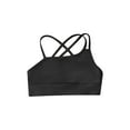 thumbnail image 6 of TiaoBug Kids Girls Asymmetrical Spaghetti Shoulder Straps Strappy Back Vest with Elastic Waistband Chain Pocket Pants 2Pcs Sportwear Black 10, 6 of 7