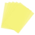 thumbnail image 1 of Hoja de lectura guiada tamaño A4 de Uxcell, 5 piezas de filtro de gel de corrección amarillo, 1 of 6