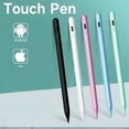 thumbnail image 2 of Stylet pour Tablette Téléphone Mobile Stylet Tactile pour Android IOS Windows iPad Accessoires pour Apple Pencil Stylet Universel Vert, 2 of 6
