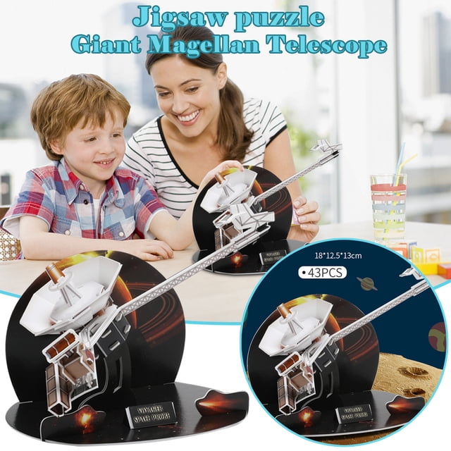 Juguete Modelo de sistema solar Rompecabezas Regalo 3D Rompecabezas tridimensional Modelo de papel AMMAO MXZZ23418A6088