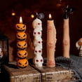 thumbnail image 4 of BNNG Halloween Scented Candle, Halloween Decoration, Pumpkin/Skull/Fingers Shaped Candles Halloween Candles Scented Halloween Candles for Home Halloween Party Bedroom Room Table Decor, 4 of 9