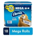 18-Pack Charmin Ultra Soft Mega Toilet Paper Rolls