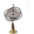 thumbnail image 1 of Anti-gravity Gyroscope Metal Mechanical Gyro Physics, Good Gift Toys Props (silver), 1 of 4
