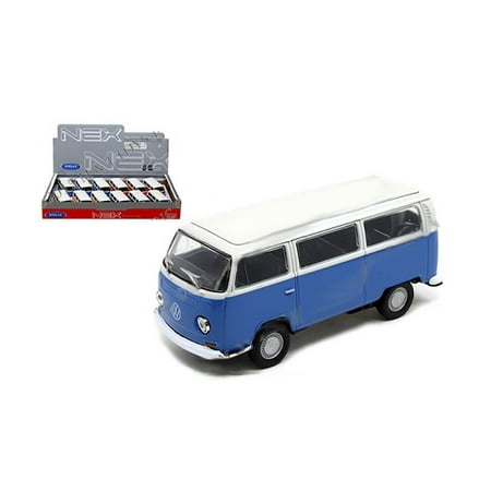 T2 Bus - WELLY 1:38 DISPLAY - 1972 VOLKSWAGEN BUS T2 1PC RANDOM COLOR 42347DT-D - NO RETAIL BOX