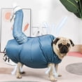 thumbnail image 5 of Bolsa de secado para mascotas de color azul claro con tubo de flujo de aire para perros, 5 of 5
