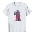 thumbnail image 5 of ORT Womens American Flag Shirt July 4th T-Shirt USA Flag Stars Stripes Graphic Short Sleeve Casual Tops(Z4-White,XXL), 5 of 5