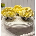 thumbnail image 2 of Fake Cupcake Yellow Rosette Prop Decoration Dezicakes, 2 of 9