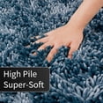 thumbnail image 2 of Alfombra de baño Yimobra Original Chenille 112 x 61 cm, color azul claro, 2 of 8