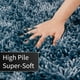 thumbnail image 2 of Alfombra de baño Yimobra Original Chenille 112 x 61 cm, color azul claro, 2 of 8