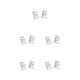 thumbnail image 2 of Pendientes De Garra Qarigey Para Mujer Plata Type2 NO2, 2 of 6