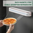 thumbnail image 5 of Fnyoxu Plastic Wrap Dispenser With Cutter Aluminum Foil Dispenser Refillable Wrap Dispenser Plastic Food Wrap Dispenser Cling Film Dispenser., 5 of 9