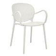 thumbnail image 3 of Midcentury Plastic Side Chair in White (Set of 4), 3 of 3