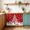 Red White, variant on Cabinet Curtains 35"W x 35"L, Navy Blue Christmas Tree Sink Skirt for Bathroom Kitchen Self Adhesive, Xmas Snowflake Weeping Balls Desk Privacy Short Curtain for Under Sink Classroom Closet