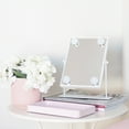 thumbnail image 6 of Danielle Creations Slim L.E.D. Lighted Vanity Makeup Mirror, White, 6 of 7
