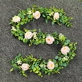 thumbnail image 3 of Artificial Vine Realistic Artificial Flower Garland Elegant Fake Rose Vine for Wedding Party Decoration, 3 of 7