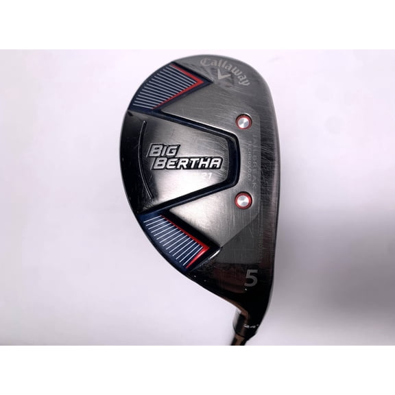 Pre-Owned Callaway Big Bertha B21 5 Hybrid 24* RCH 65 65g Senior RH Oversize Grip