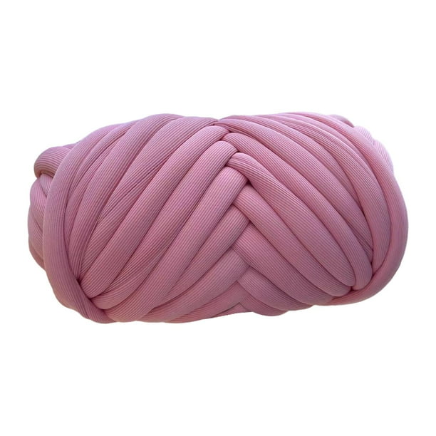 Hilo grueso de 250G, hilo Tubular Jumbo, hilo de peso suave, hilo de punto para brazo de ganchillo lavable, hilo voluminoso para cama de mascotas, Pasta de judías perfecl hilo grueso