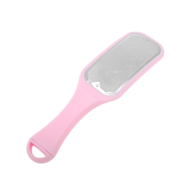 Herramientas de removedor de callos para pies cuadradas portátiles de 1 Pc 9.65"x2.56" Rosa
