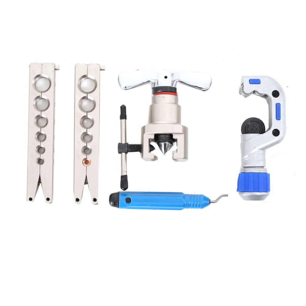 TABODD Manual Flaring Tool Kit For 1/4"-3/4" 6-19mm Alu/Soft Copper Pipe Flare Tool Kit