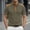 01 Army Green, variant on Men's Solid-Color Crew Neck Short-Sleeve T-Shirt Casual Lightweight Breathable Base Layer Summer Daily Wear Sports Fitness Top