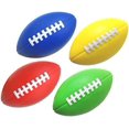 thumbnail image 1 of Football pour Enfants, Lot de 4 - Ballons de Football en Mousse de 7,25 Po - Ballon de Football Doux et Petit - Mini Ballon de Football Coloré pour Enfants - Comprend Vert, Jaune, Bleu et Rouge Bleu,Vert,Rouge Bleu,Vert,Rouge, 1 of 5