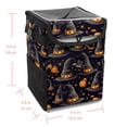 thumbnail image 5 of Witch Hat Car Garbage Can Trash Can for Car, Foldable, with Lid, Leak-Proof, Hanging Storage Bag, 5 of 6