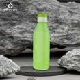 thumbnail image 4 of oliveware Triangular Range Premium PET Water Bottle, BPA Free & Leak Proof, 1 Litre Bottle, Better Grip, for Home & Office Use, Set of 6 (Green), 4 of 4