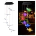 thumbnail image 3 of EGNMCR Room Decor Home Decor LED Solar Charging Color Changing Wind Chime Lamp Courtyard Garden Decoration Wind chimes, 3 of 4