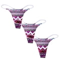 thumbnail image 1 of Aayomet Culotte Femme Respirante String (Rose Vif, G), 1 of 4