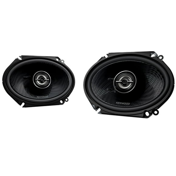Kenwood KFC-C6898RS Haut-Parleurs Ovales Personnalisés 6x8 Pouces à 2 Voies