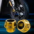 thumbnail image 6 of yotijar Replacement Motorcycle Front Fork Frame Sliders Accessory Falling Protection Golden, 6 of 8