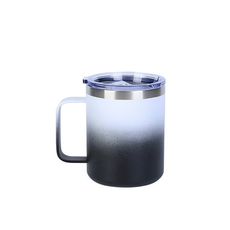 

COMVIEE Coffee Mug with Handle 12oz Insulated Stainless Steel Reusable Coffee Cup Double Wall Coffee Travel Mug