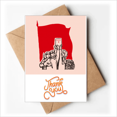 thumbnail image 1 of Cartes de Remerciement Éducation Leader Rouge Chine Enveloppes Note Vierge, 1 of 3