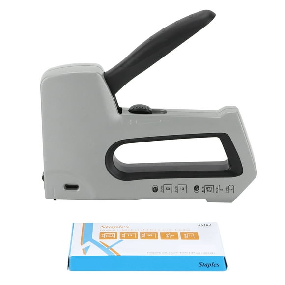Staple Gun Heavy Duty Manual 3 in 1 Nail Gun with Staple for Nailing Oil Painting Frames Cartons
